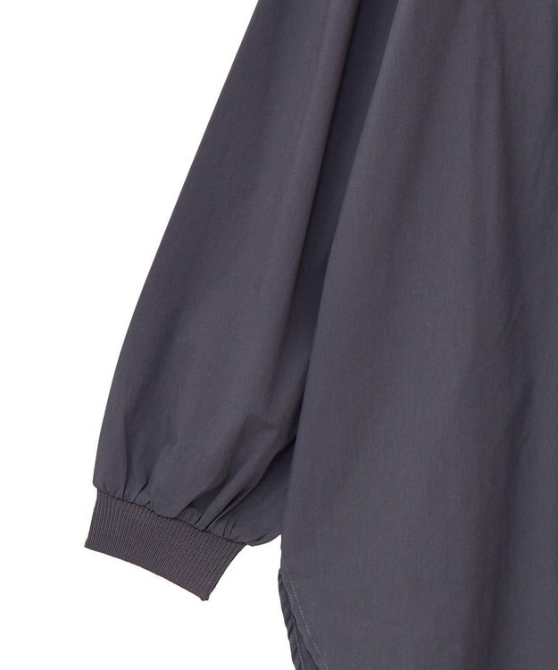 Green Parks ミニケーブルドッキングニットチュニック Charcoal Gray