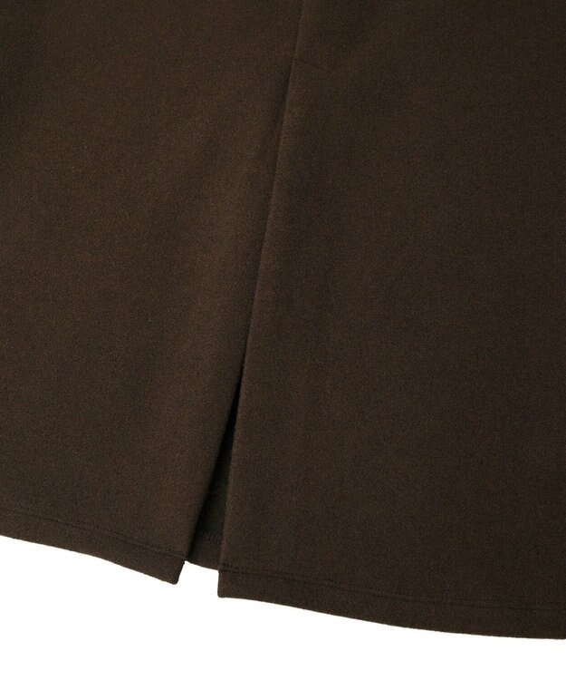 YECCA VECCA メルトンナロースカート Brown
