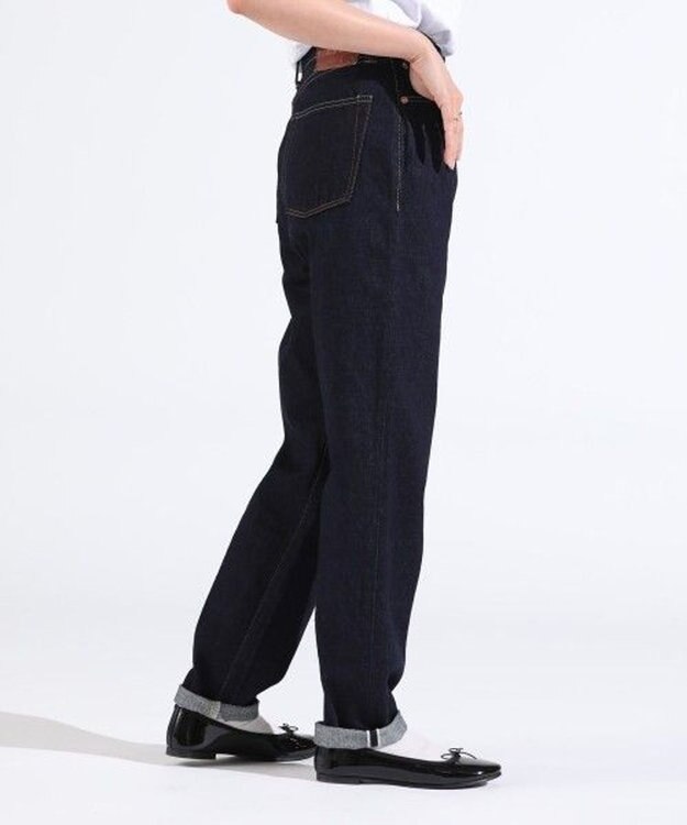 LENO LUCY HIGH WAIST TAPERED JEANS ハイウェストテーパードデニムパンツ INDIGO