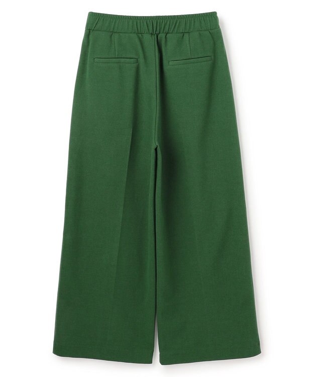 UNFILO ブラッシュドジャージー ワイドパンツ グリーン