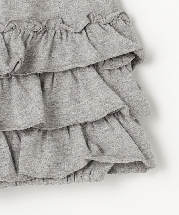 組曲 KIDS 【90㎝】フリルブルマー グレー