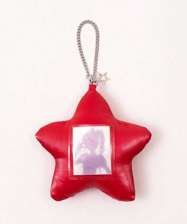 WEGO 【痛バ＆推し活グッズ】パフィスターIDフォトチャーム レッド