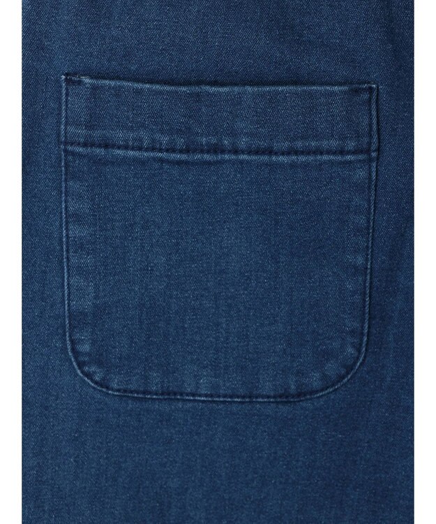 CRAFT STANDARD BOUTIQUE 裏起毛デニムワイドパンツ Blue