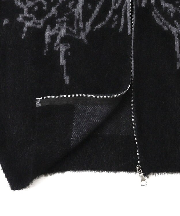 WEGO バタフライジップニット ブラック