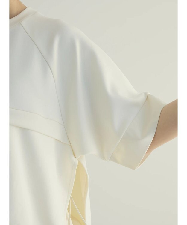 Green Parks armonia．カットレイヤードワンピース White