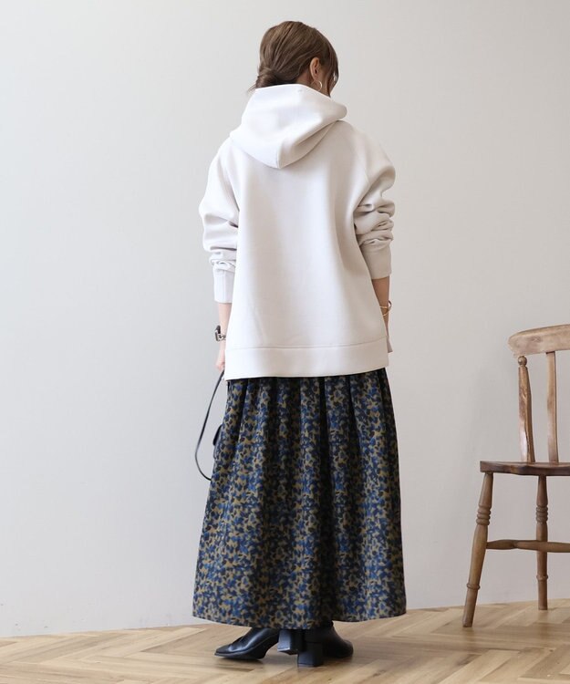 AMERICAN HOLIC サイドスリットポンチパーカー Gray Beige