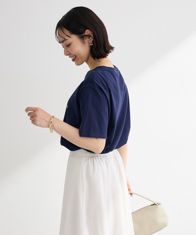 Green Parks ベーシックロゴＴシャツ Navy