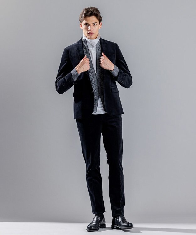 JOSEPH HOMME ライトコーデュロイストレッチ / CITY ブラック系