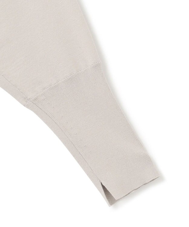 23区 【洗える/セットアップ対応】ヴィスコースストレッチ ドルマン ニット ベージュ系