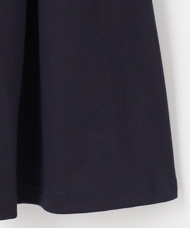 ANY KIDS レース付き きちんと ワンピース ネイビー