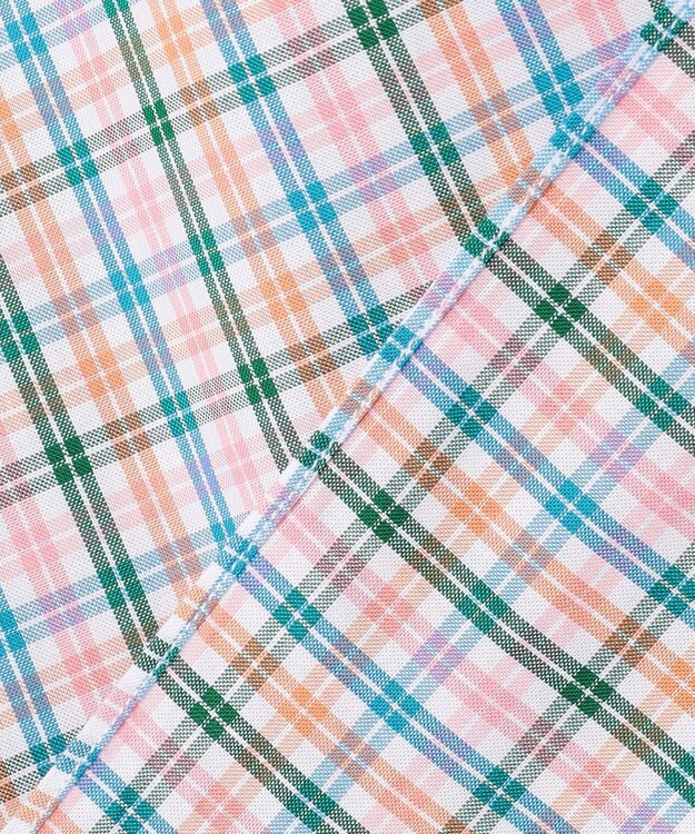 J.PRESS MEN 【SOMELOS / ソメロス】コットンオックス マルチチェックシャツ / B.D. ピンク系3