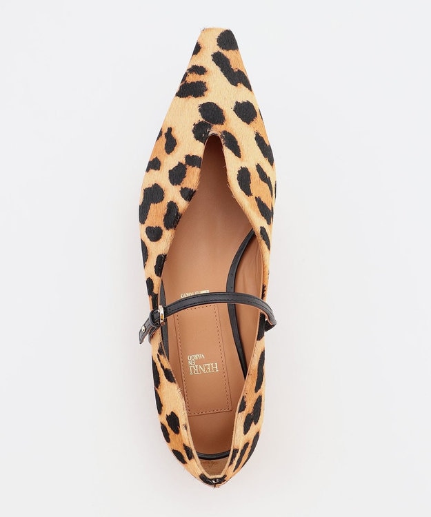 一部店舗限定】HENRI EN VARGO / KATE レオパードメリージェーン