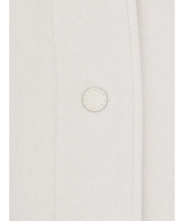 AMERICAN HOLIC 中空ＦＩＢＥＲ２ＷＡＹフード付きコート Light Gray