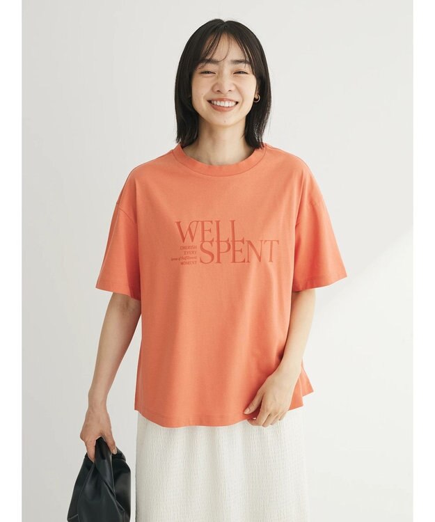 Green Parks 汗染み防止アソートロゴＴシャツ Orange