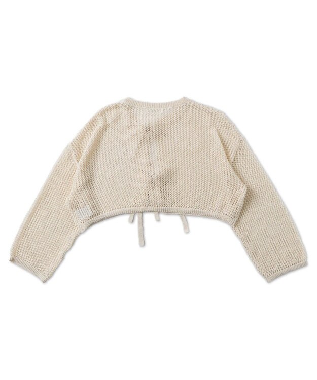 WEGO メッシュニットカーデ ホワイト