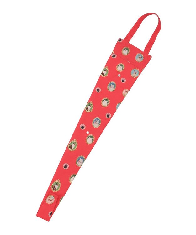 MOONBAT 【新色追加】ポール & ジョー (PAUL & JOE　ACCESSOIRES)長傘 折りたたみ傘兼用 吸水傘袋 レッド