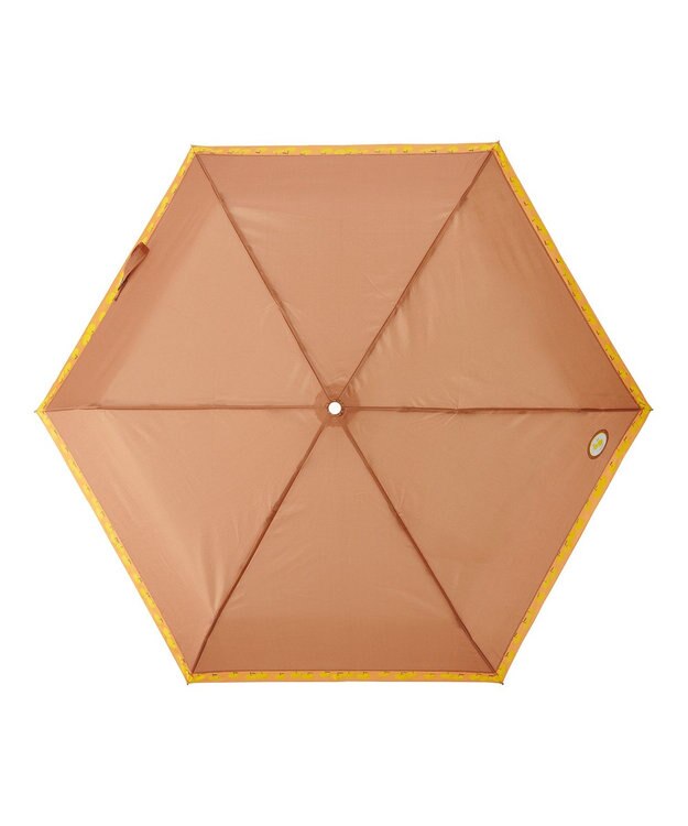 MOONBAT アデリアレトロ×estaa 折りたたみ傘 梨 モカブラウン