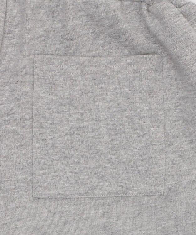 WEGO 【ウエストゴム】別注PIKOショートパンツ 杢グレー