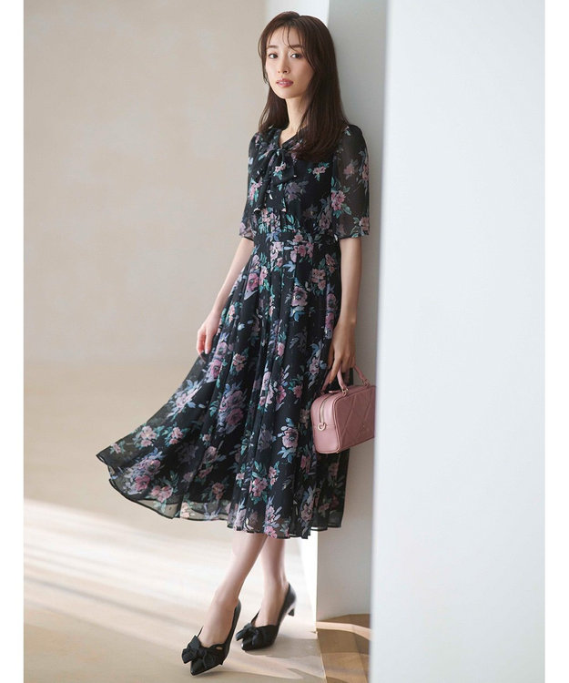 TOCCA 【泉里香さん着用】【消臭】LAUREL TREE ドレス ブラック系5