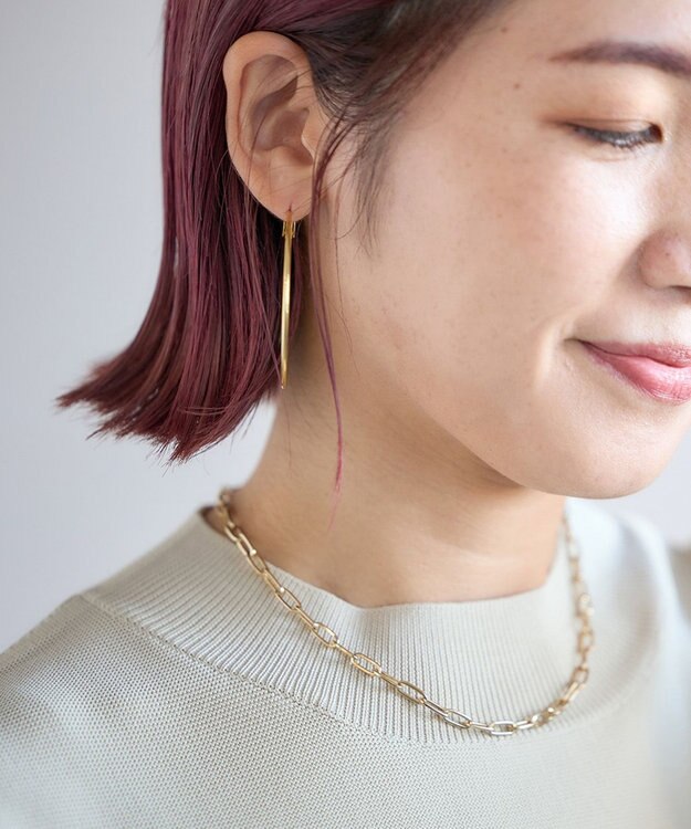 UNFILO 2WAYチェーンネックレス ゴールド