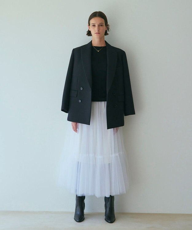 NAVE 【Nave】ボンディング オーバージャケット ブラック系