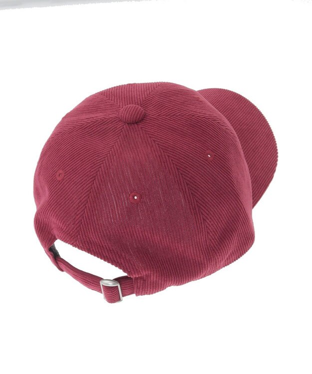 Green Parks ｅｖｅｒｙｗａｌｋ．コーデュロイロゴキャップ Red