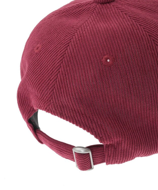 Green Parks ｅｖｅｒｙｗａｌｋ．コーデュロイロゴキャップ Red