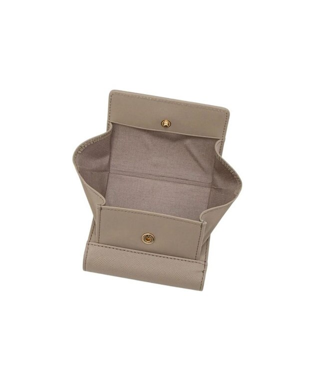 LANVIN en Bleu リュクサンブールカラー 外ボックス二つ折り財布 グレージュ