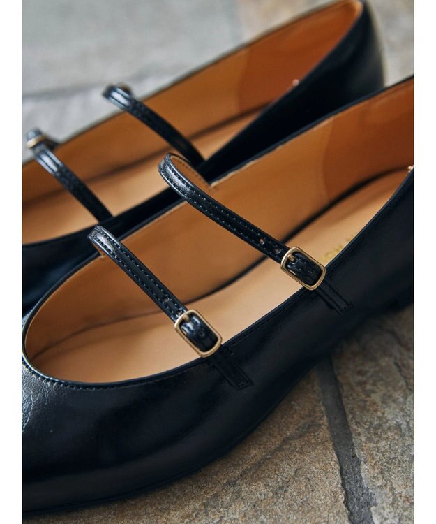 AMERICAN HOLIC メリージェーンフラットシューズ Black