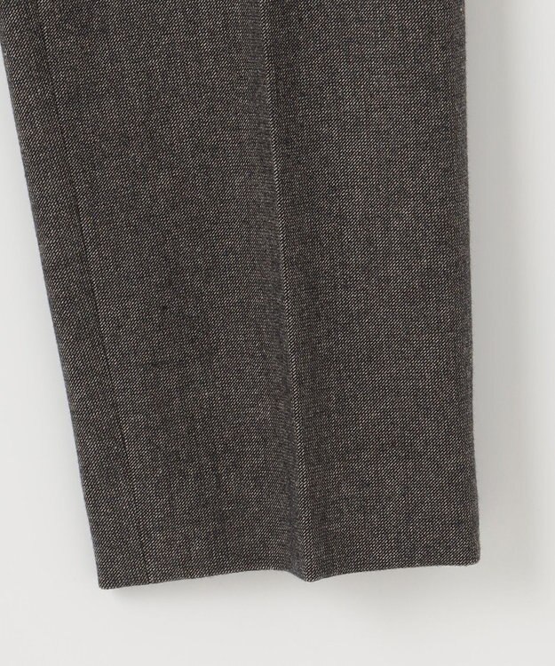 J.PRESS LADIES 【洗える】チェルビック テーパード パンツ ダークブラウン系