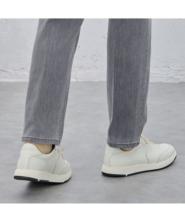 ASICS WALKING ランウォーク トラッド スニーカー メンズ 3E ホワイト(型押し)