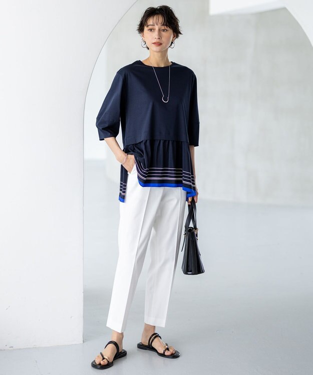 23区 フープトップ チェーン ネックレス シルバー系