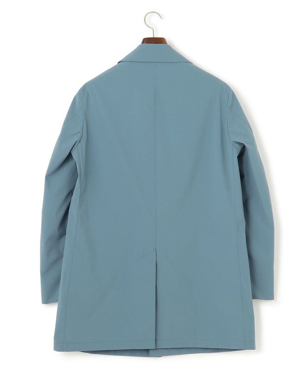 J.PRESS MEN 【驚きの軽さ / オンオフ兼用】【ストレッチ性 / 撥水機能 / 手洗い可】テクニカルライトポプリン カーコート サックスブルー系