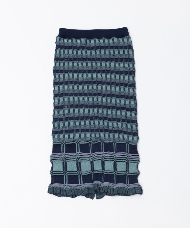 TRICOTE リンクスニットスカート【セットアップコーデ】 39NAVY