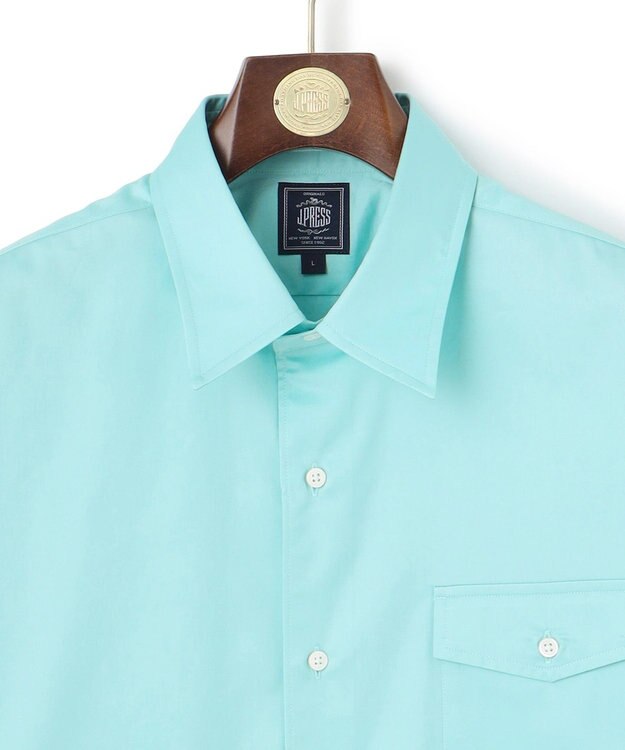 J.PRESS MEN 【J.PRESS ORIGINALS】Finx Cotton Twill Baggy Fit Shirt グリーン系