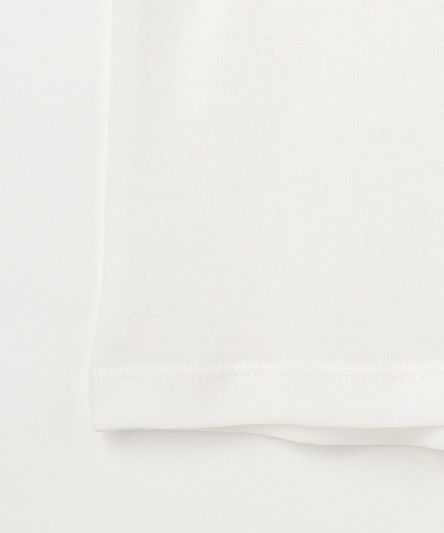 NAVE 【Nave・洗える】ツイストシアー タートルネックプルオーバー ホワイト系