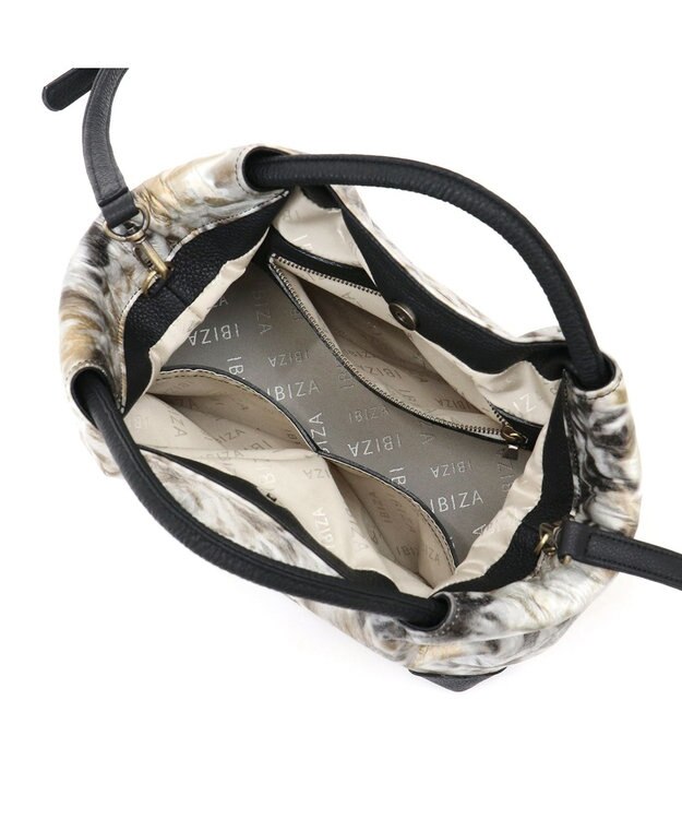 IBIZA ラモ　2WAYバッグ ゴールド
