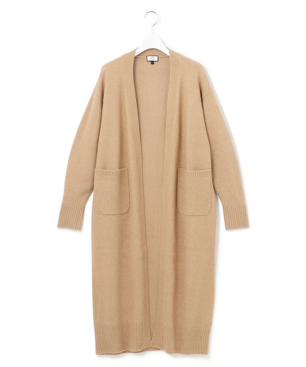 J.PRESS YORK STREET 【WOMEN】FOXMIX ニットカーディガン ベージュ系