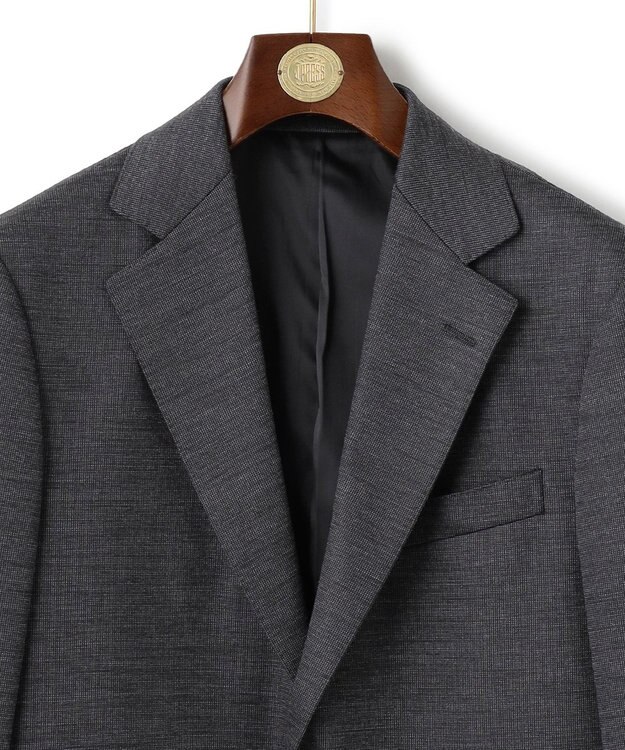 J.PRESS MEN 【セットアップ対応】イージークリアジャージ ジャケット グレー系