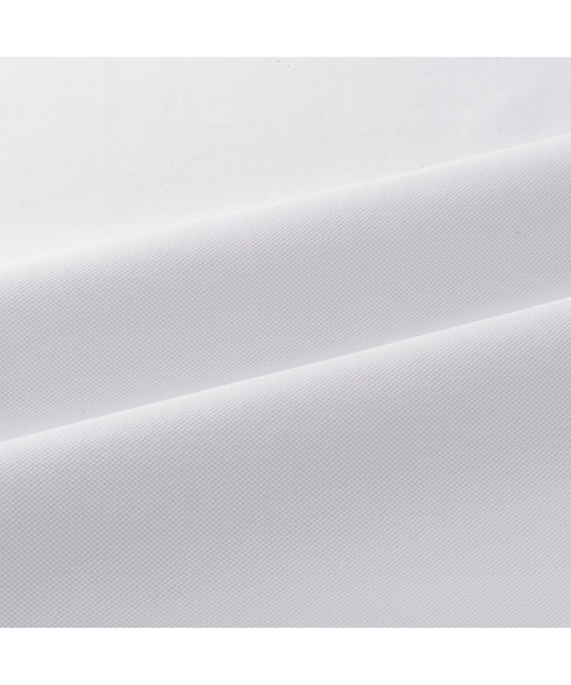 ZERO HALLIBURTON 【吸汗速乾・UVケア】鹿の子 ポロロングシャツ ZHG-A4A 1b 82851 ゴルフウェア ホワイト