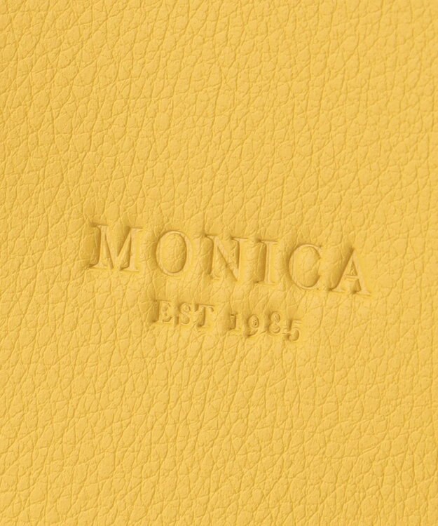 LA BAGAGERIE 【MONICA】スクエア2WAYハンドバッグ イエロー【WEB限定カラー】
