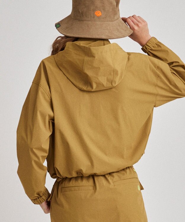 PW CIRCULUS 【撥水加工/軽量/ストレッチ】【WOMEN】ビッグポケット ブルゾン ベージュ系