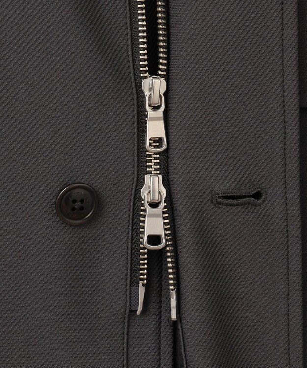 J.PRESS MEN 【MECHANICAL】ハイパワーストレッチ クラシックドライビングジャケット グレー系