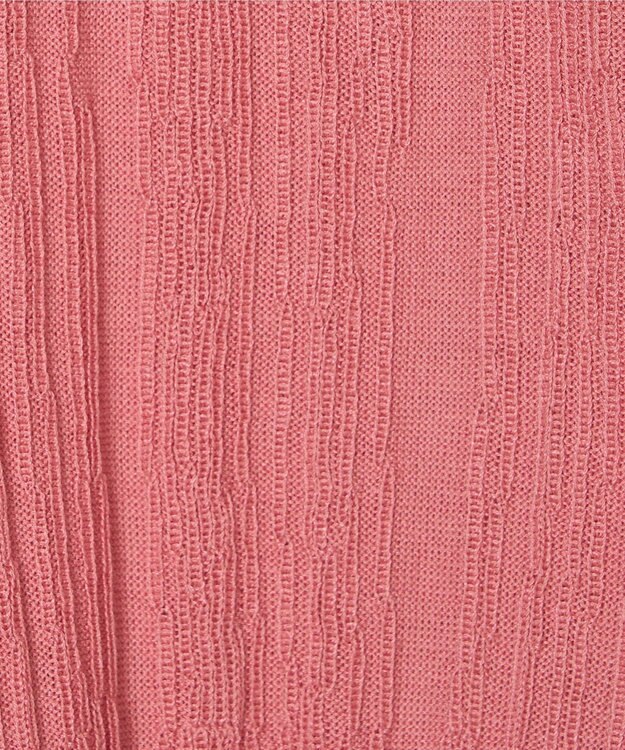 JOSEPH クリンクルリブ　Vネックニット Blush