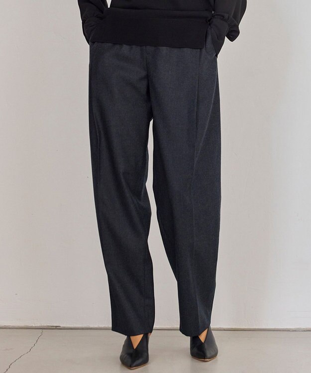 BEIGE， BOSQUET / ウールカービータックパンツ C.Gray