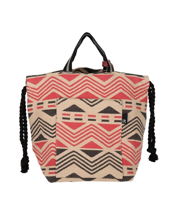 ROOTOTE 1241【巾着タイプ】LT.デリ.エスニックパターン-A 02：ジグザグ