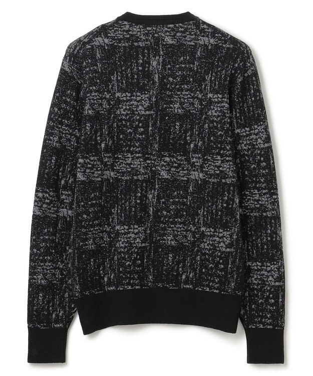JOSEPH HOMME 【HIGH GRADE LINE】クレストブークレジャガード　クルーネックニット ブラック系