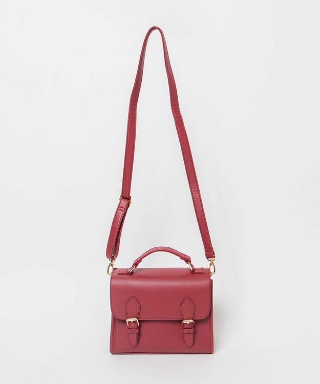 WEGO 【痛バ＆推し活グッズ】サッチェル痛ショルダー レッド