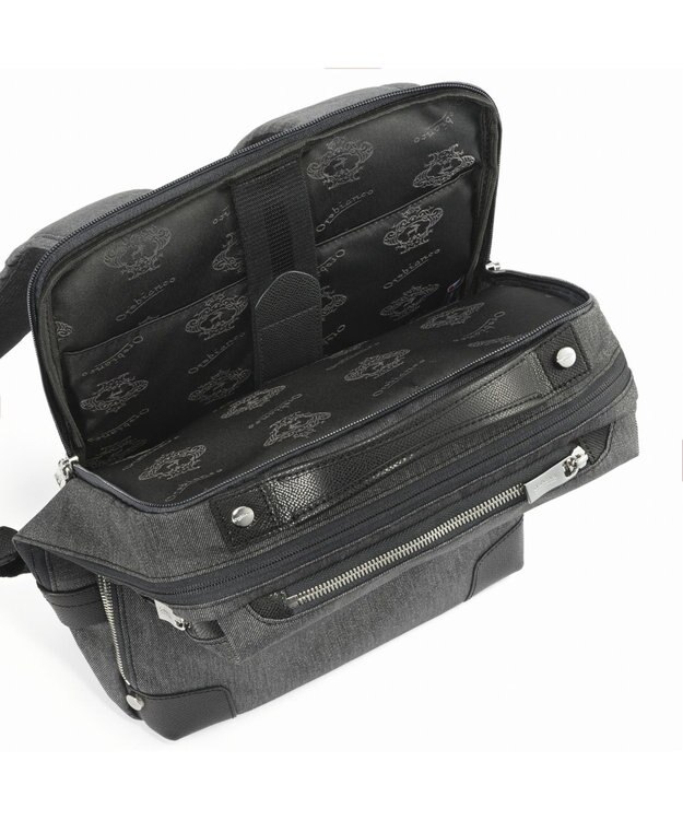 ACE BAGS & LUGGAGE Orobianco ジーンズ2 リュックサック A4サイズ 13.3インチPC収納 93127 オロビアンコ ブラック