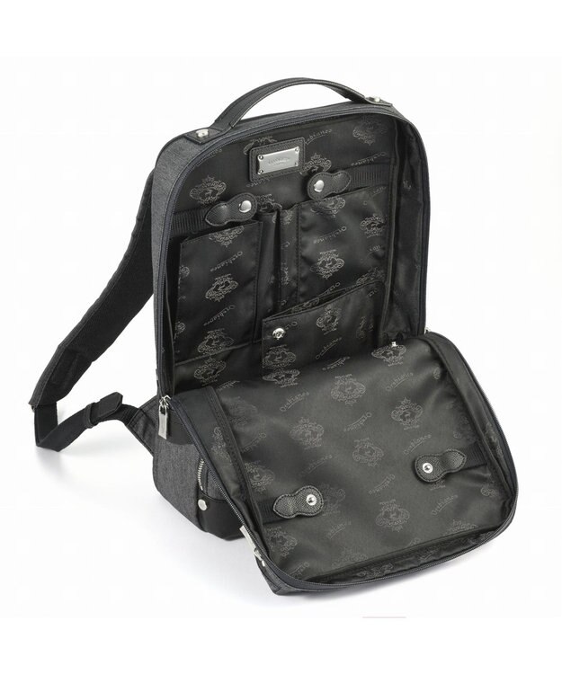 ACE BAGS & LUGGAGE Orobianco ジーンズ2 リュックサック A4サイズ 13.3インチPC収納 93127 オロビアンコ ブラック